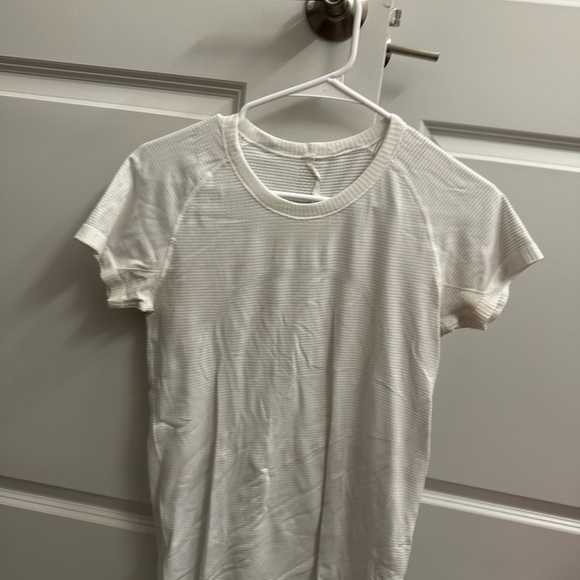 lululemon white short sleeve swiftly tech - Picture 1 of 4
